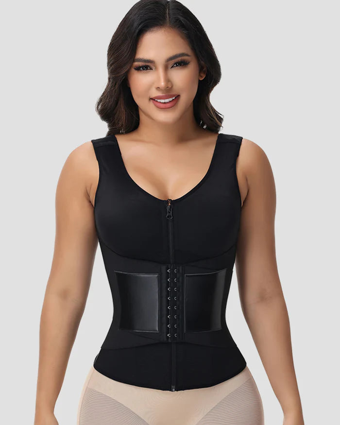 ShapeSave® Double Compression Fajas Colombianas Waist Trainer Vest