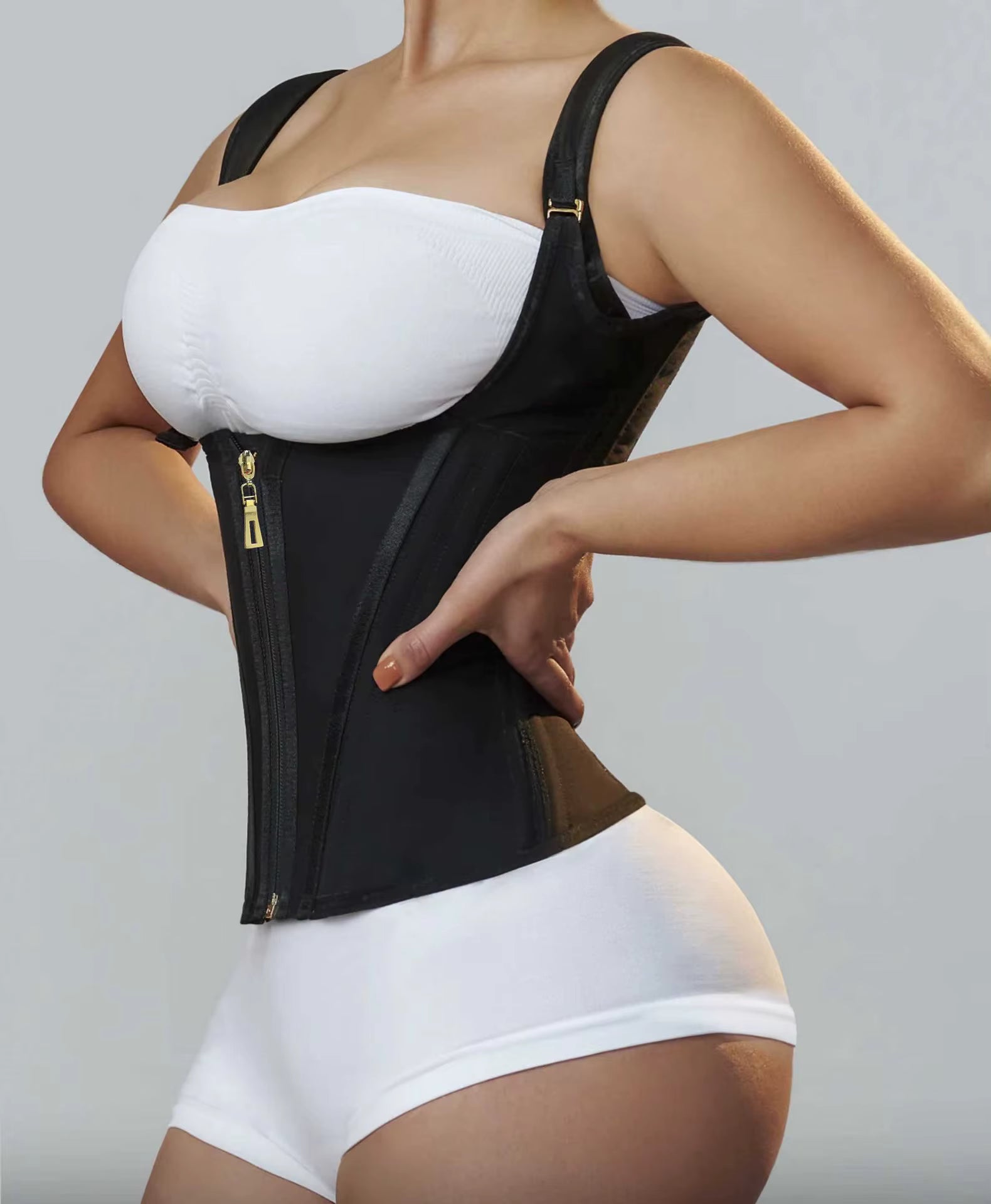 ShapeSave® Sculpt Fit Waist Trainer – Snatch & Smooth Steel Bone Corset Vest
